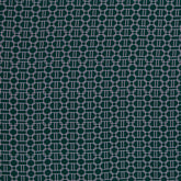 Viskosewebware Geoluxe Chain Twist by ki-ba-doo - 748 petrol/flieder